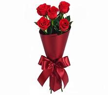 Букет 5 Красных роз Эдлесс Лав в Кировске Мурманской области