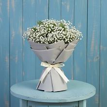 Букет цветов из:  Гипсофила в Кировске Мурманской области