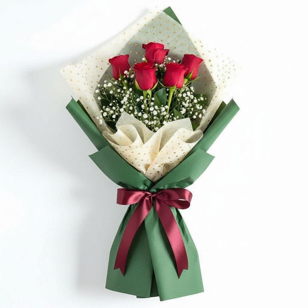 Букет цветов из: Розы в Кировске Мурманской области