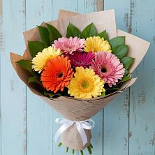 Букет цветов из:  Герберы в Кировске Мурманской области