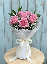 Букет цветов из:  Розы в Кировске Мурманской области