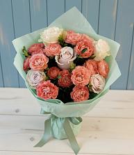 Букет цветов из:  Розы в Кировске Мурманской области