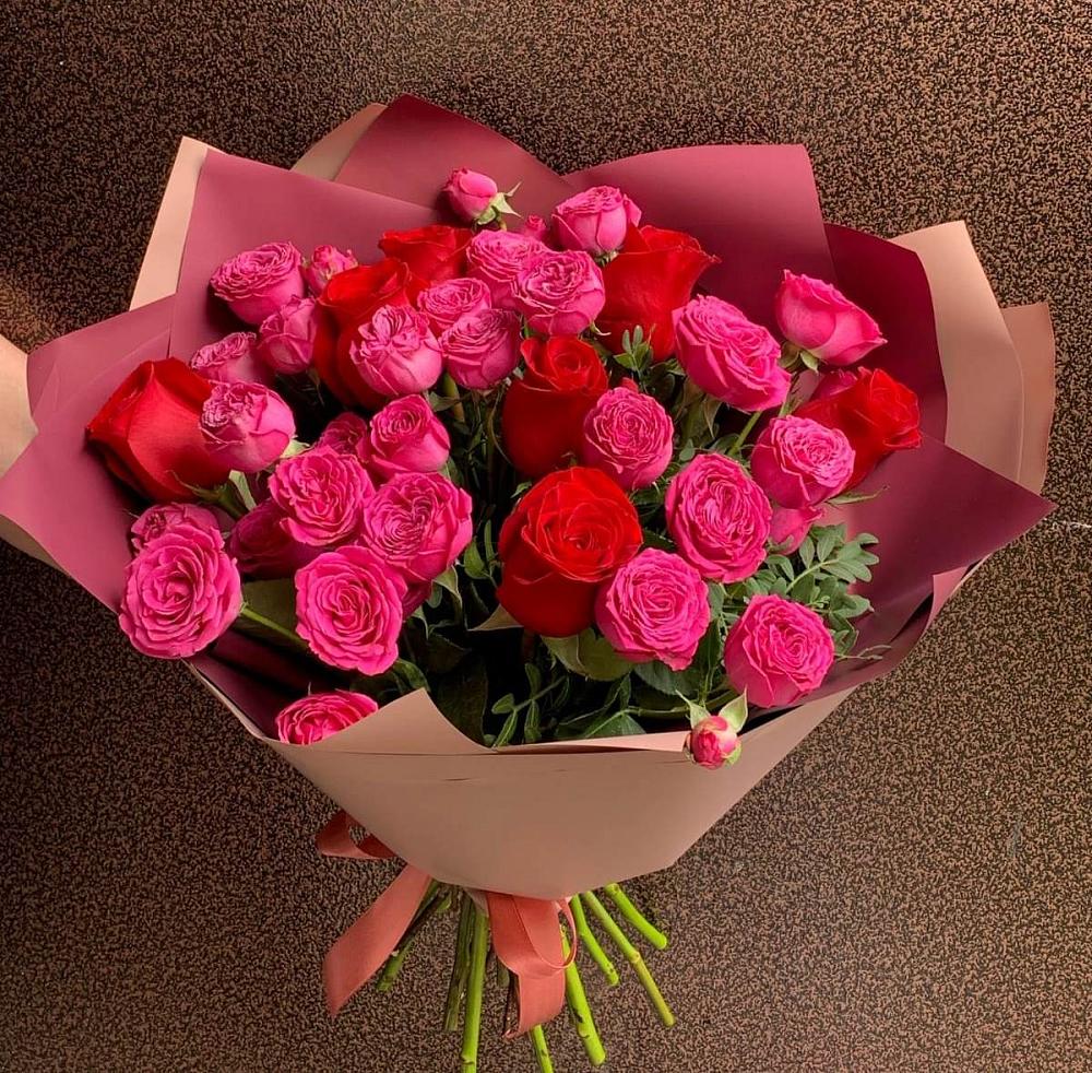 Букет В объятьях нежности в Кировске Мурманской области