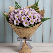 Букет цветов из:  Хризантемы #REPLACE_PRED# Кировске Мурманской области