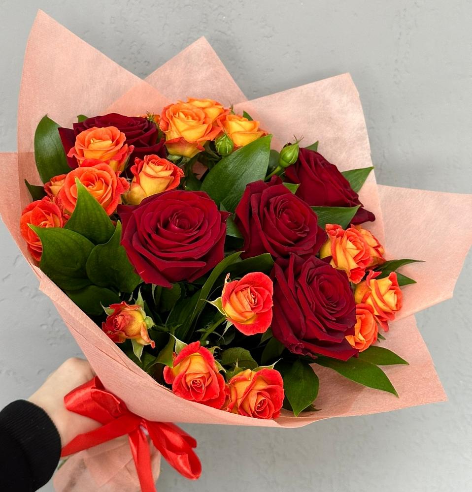 Букет Любовь и восторг в Кировске Мурманской области