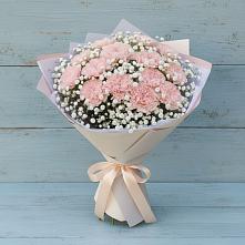 Букет цветов из:  Гвоздики в Кировске Мурманской области