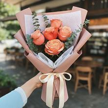 Букет цветов из:  Розы #REPLACE_PRED# Кировске Мурманской области