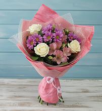 Букет цветов из:  Герберы #REPLACE_PRED# Кировске Мурманской области