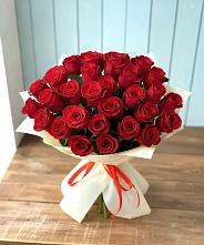 Букет 29 Красных роз #REPLACE_PRED# Кировске Мурманской области