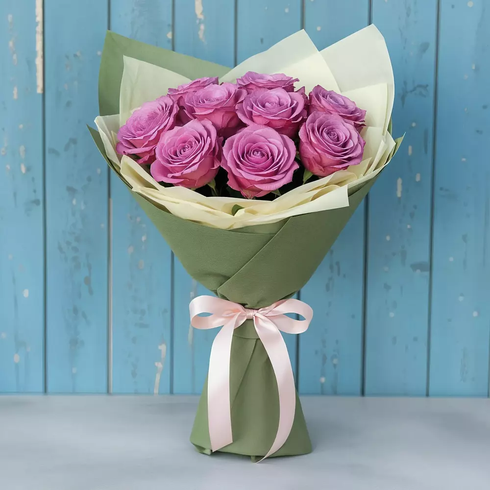 Букет Розы Фёрст Леди в Кировске Мурманской области