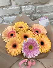 Букет цветов из:  Герберы #REPLACE_PRED# Кировске Мурманской области