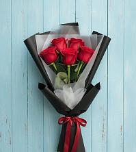 Букет цветов из:  Розы в Кировске Мурманской области