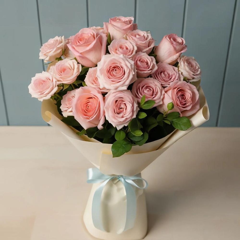 Букет Розовый шарм в Кировске Мурманской области