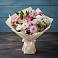 Букет цветов из: Хризантемы, Альстромерии и Розы в Кировске Мурманской области